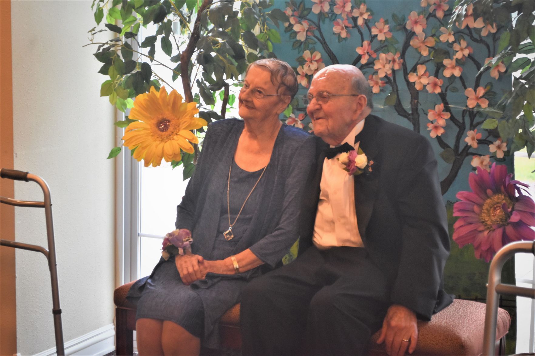 Couple's prom photo